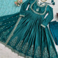 Elegant Embroidered Anarkali Suit with Dupatta