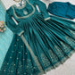 Elegant Embroidered Anarkali Suit with Dupatta