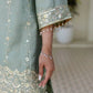 Elegant Embroidered Chinon Sharara Set for Festive Functions