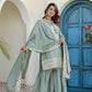 Elegant Embroidered Chinon Sharara Set for Festive Functions