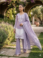 Elegant Embroidered Chinon Silk Palazzo Suit Set for Festive and Family Functions