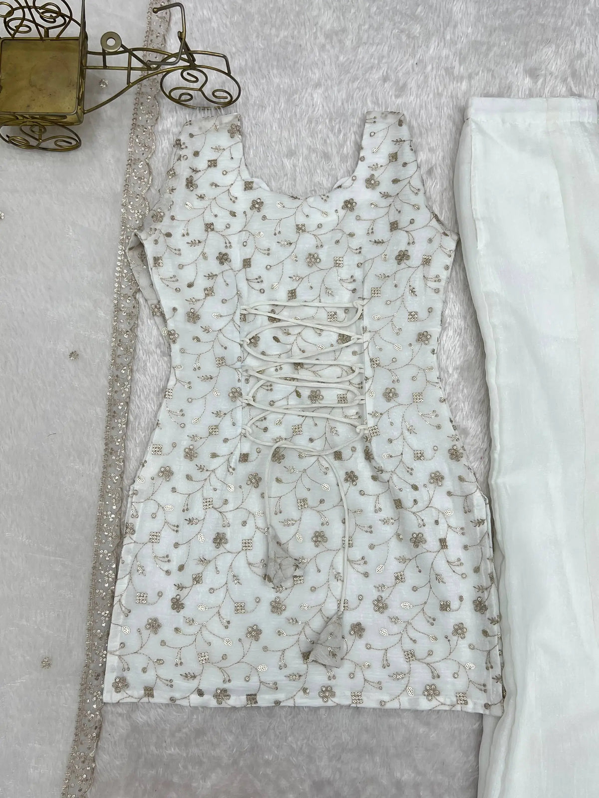 Elegant Embroidered Co Ord Suit Set for Festive and Family Occasions