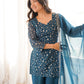 Elegant Embroidered Co Ord Suit Set for Festive and Family Occasions