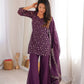 Elegant Embroidered Co Ord Suit Set for Festive and Family Occasions