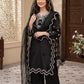 Elegant Embroidered Crepe Silk Suit Set for Festive and Occasion Wear