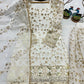 Elegant Embroidered Crunchy Silk Kurta Palazzo Set with Dupatta for Festive Wear