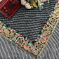 Elegant Embroidered Designer Saree for Festive and Evening Occasions