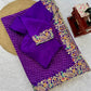 Elegant Embroidered Designer Saree for Festive and Evening Occasions