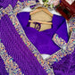 Elegant Embroidered Designer Saree for Festive and Evening Occasions