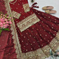 Elegant Embroidered Fandy Silk Lehenga Set for Wedding and Festive Wear