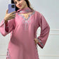 Elegant Embroidered Farshi Suit Set for Festive and Family Occasions