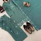Elegant Embroidered Farshi Suit Set for Festive and Family Occasions