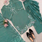 Elegant Embroidered Farshi Suit Set for Festive and Family Occasions