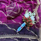 Elegant Embroidered Fendy Chiffon Saree for Festive and Party Wear