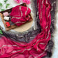 Elegant Embroidered Fendy Chiffon Saree for Festive and Party Wear