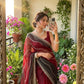 Elegant Embroidered Fendy Chiffon Saree for Festive and Party Wear