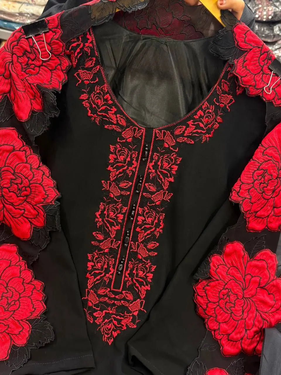 Elegant Embroidered Fendy Silk Palazzo Suit Set for Festive and Formal Wear