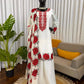 Elegant Embroidered Fendy Silk Palazzo Suit Set for Festive and Formal Wear