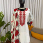 Elegant Embroidered Fendy Silk Palazzo Suit Set for Festive and Formal Wear