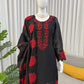 Elegant Embroidered Fendy Silk Palazzo Suit Set for Festive and Formal Wear