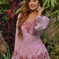 Elegant Embroidered Georgette Palazzo Set for Festive and Party Wear