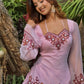 Elegant Embroidered Georgette Palazzo Set for Festive and Party Wear