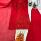 Elegant Embroidered Georgette Suit Set for Festive and Party Wear