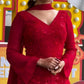 Elegant Embroidered Georgette Suit Set for Festive and Party Wear