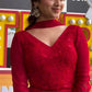 Elegant Embroidered Georgette Suit Set for Festive and Party Wear