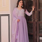 Elegant Embroidered Gown Set with Dupatta for Festive and Wedding Wear
