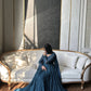 Elegant Embroidered Gown Set with Dupatta for Festive and Wedding Wear
