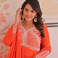 Elegant Embroidered Gown Set with Dupatta for Festive and Wedding Wear