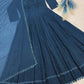Elegant Embroidered Gown Set with Dupatta for Festive and Wedding Wear