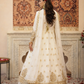 Elegant Embroidered Net Gown Lehenga Set