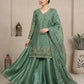 Elegant Embroidered Palazzo Suit Set for Festive and Family Functions