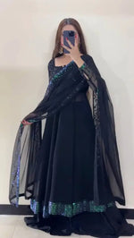 Elegant Embroidered Palazzo Suit Set for Festive and Party Occasions