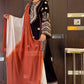 Elegant Embroidered Rayon Cotton Farshi Suit Set