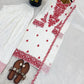 Elegant Embroidered Rayon Cotton Farshi Suit Set for Festive and Daily Wear