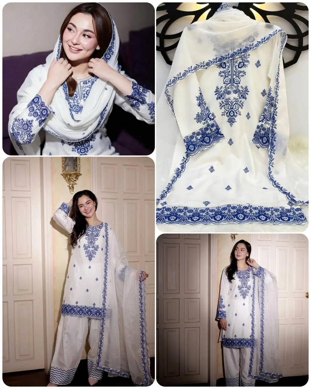 Elegant Embroidered Rayon Cotton Farshi Suit Set for Festive and Daily Wear