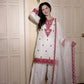 Elegant Embroidered Rayon Cotton Farshi Suit Set for Festive and Daily Wear