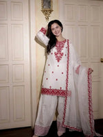Elegant Embroidered Rayon Cotton Farshi Suit Set for Festive and Daily Wear
