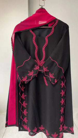 Elegant Embroidered Rayon Palazzo Suit Set for Festive and Casual Functions