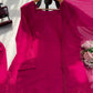 Elegant Embroidered Roman Palazzo Suit Set for Festive and Family Functions
