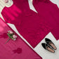 Elegant Embroidered Roman Palazzo Suit Set for Festive and Family Functions