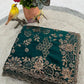Elegant Embroidered Satin Silk Saree for Festive and Party Wear