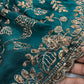 Elegant Embroidered Satin Silk Saree for Festive and Party Wear