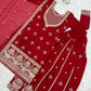 Elegant Embroidered Sharara Suit Set for Festive and Wedding Wear