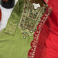 Elegant Embroidered Sharara Suit Set for Festive and Wedding Wear