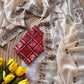 Elegant Embroidered Shimmer Saree with Contrast Blouse