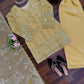 Elegant Embroidered Silk Palazzo Suit Set